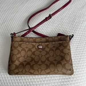 Brown Coach Crossbody Bag